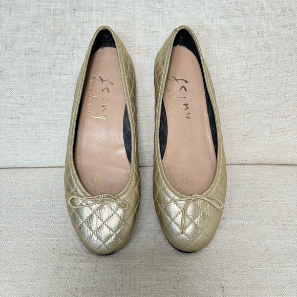 FS/NY Shoes - FS/NY French Sole New York‎ ballet flats with bow details. Size 38